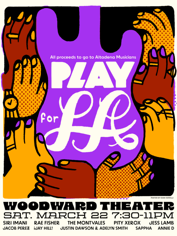 Play For LA – A benefit for LA fire-impacted musicians