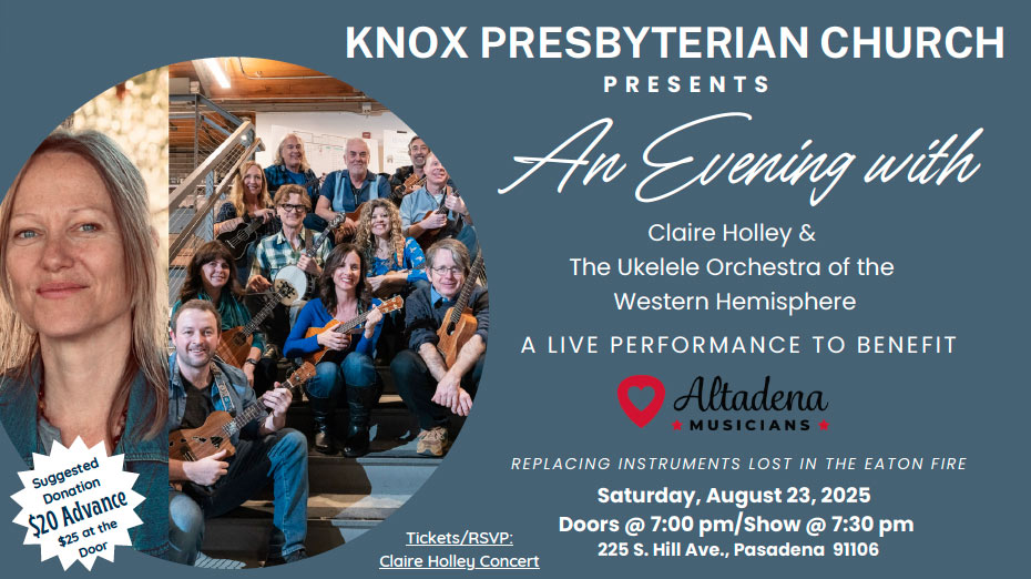 Claire Holley and The Ukelele Orchestra of the Western Hemisphere
