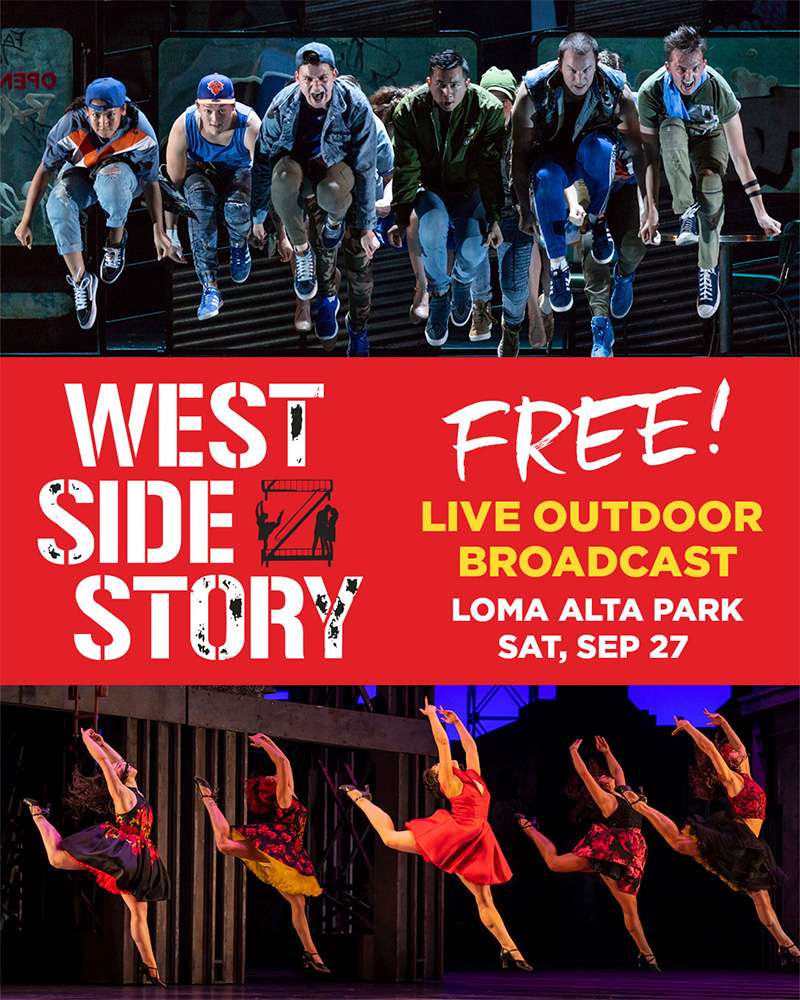 LA Opera in the Park West Side Story Flyer