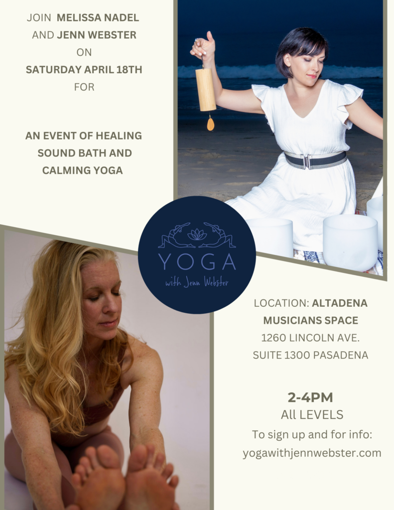 Healing Sound Bath and Calming Yoga